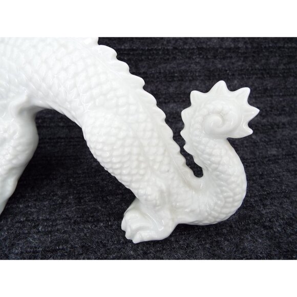 Vintage Otagiri OMC Japan White Porcelain Dragon Figurine - Picture 7 of 14